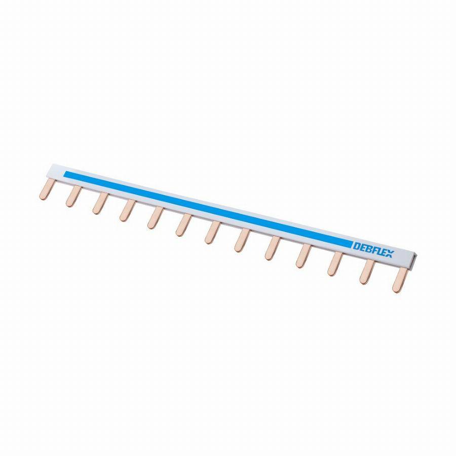 Peigne de raccordement réversible phase / neutre DEBFLEX L.225 mm - 707080 - Image 1