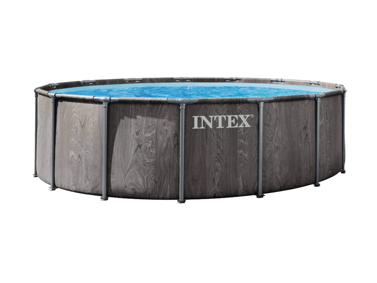 Piscine tubulaire Baltik ronde 4,57 x 1,22 m - Intex - Image 1