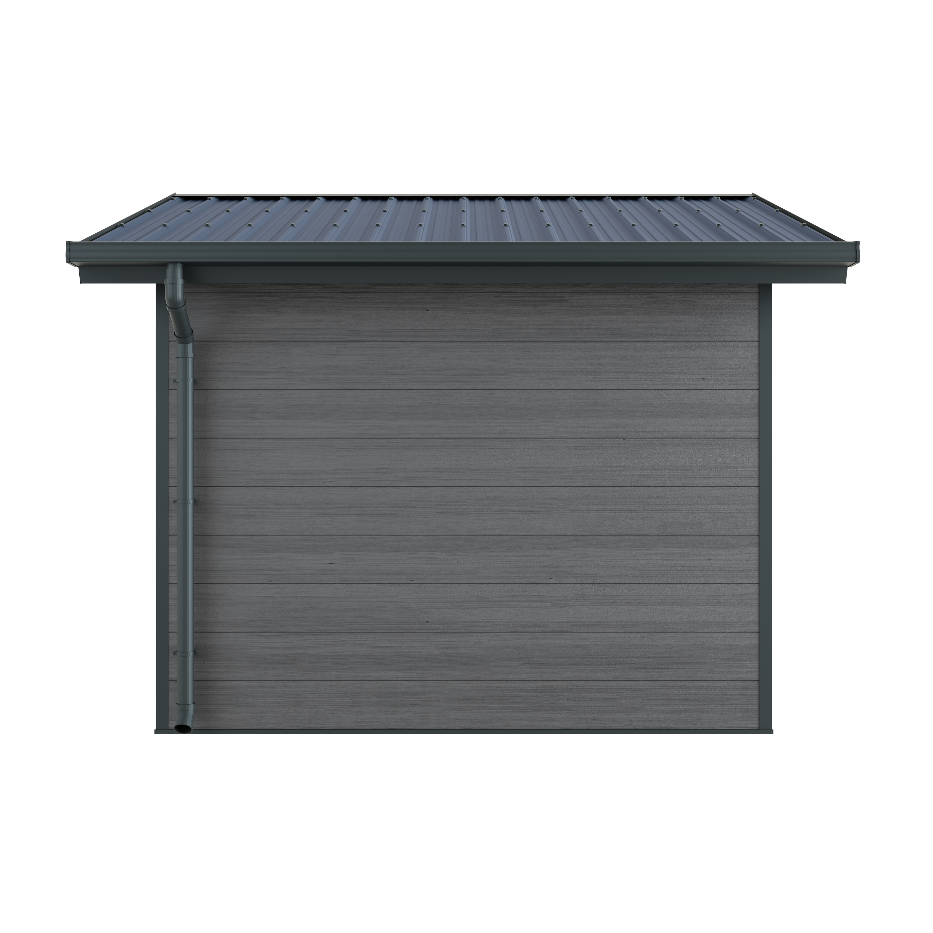 Abri de Jardin Composite ISORA - 9m2 Gris - Cabane Atelier / Abri Velo - Image 5