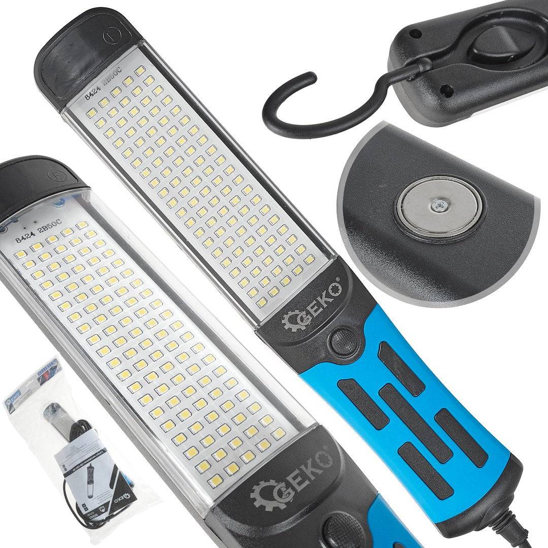 Entrepotbrico - Lampe Atelier LED 230V 15W Magnétique Avec Crochet Et Câble 5 m - Image 1