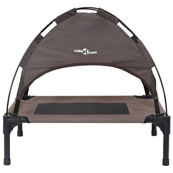 PANGIVO - Lit pour chien acier marron 76 x 62 x 70.5 cm - PANGIVO - Image 4