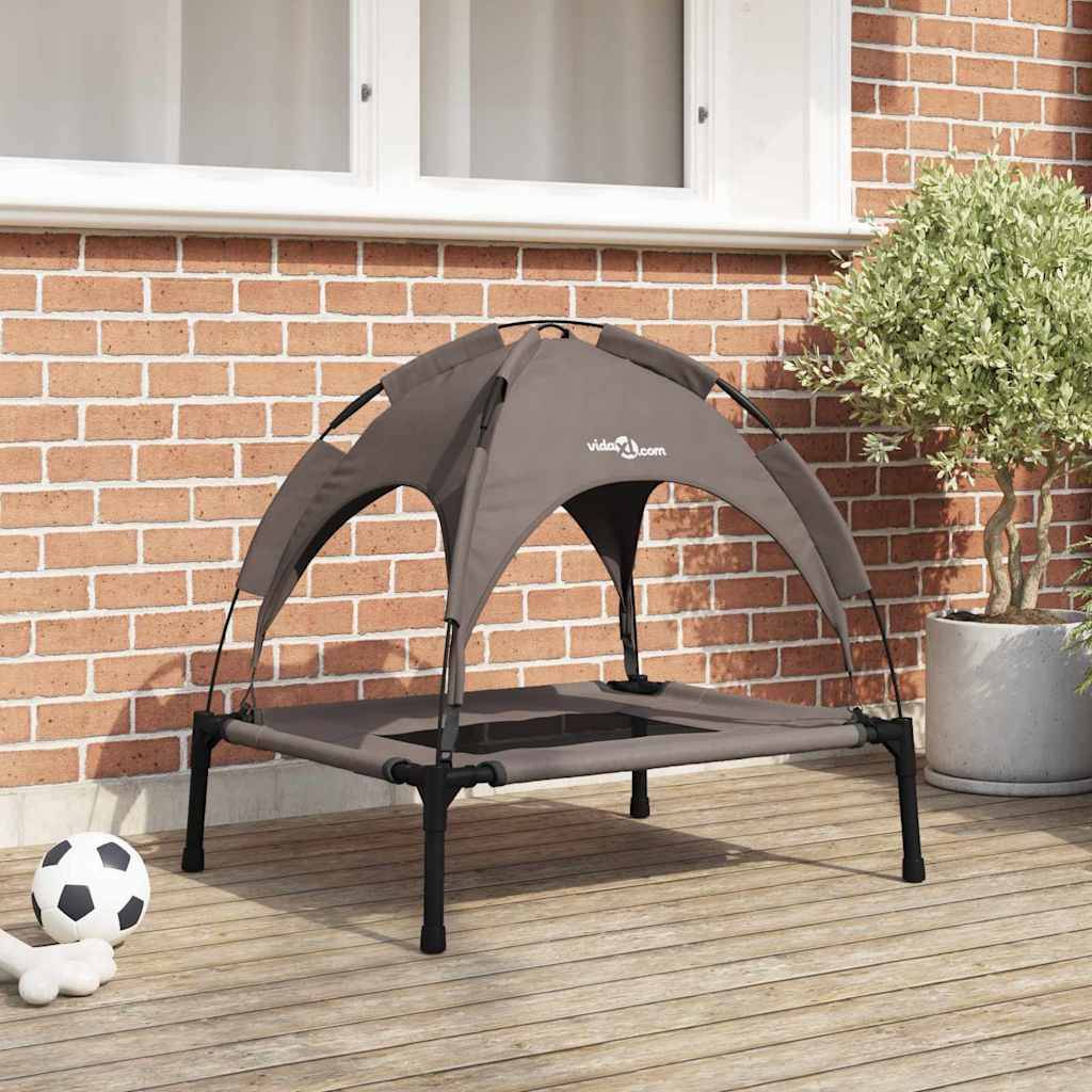 PANGIVO - Lit pour chien acier marron 76 x 62 x 70.5 cm - PANGIVO - Image 1