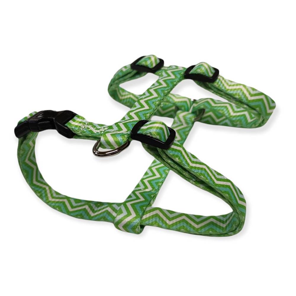 Harnais S PUPPY PIXIE vert 13 mm. 27 à 42 cm pour chiots - Image 1