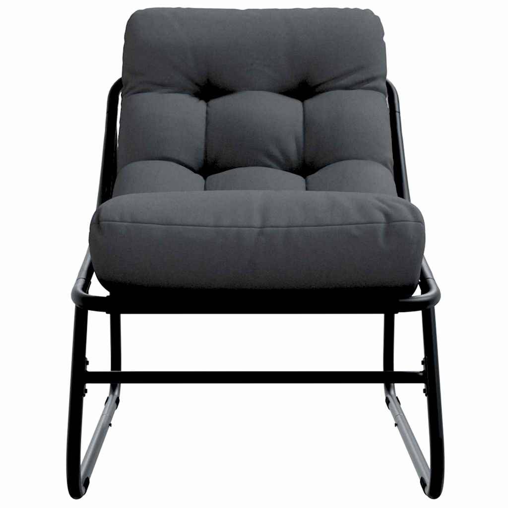 Mobilier de jardin avec coussin Noir 60,5 x 81 x 71 cm (2 pcs) - PANGIVO - Image 6
