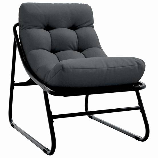 Mobilier de jardin avec coussin Noir 60,5 x 81 x 71 cm (2 pcs) - PANGIVO - Image 4