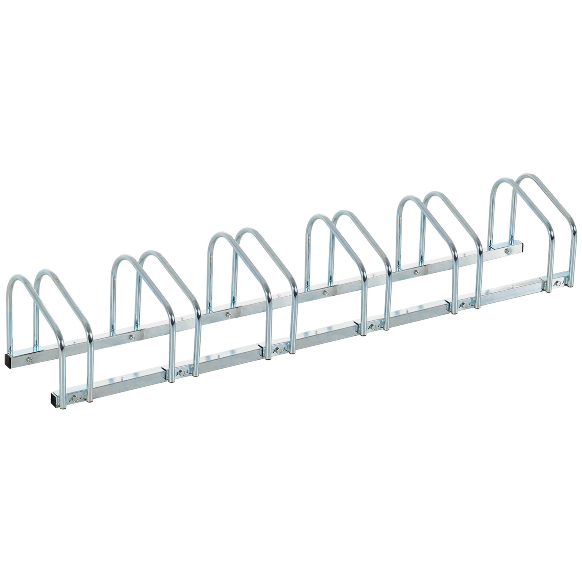 PANGIVO - Râtelier pour 6 vélos acier argent 179 x 33 x 27 cm - PANGIVO - Image 2