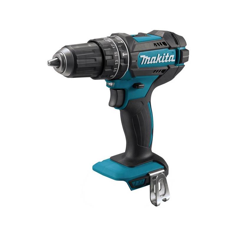 Perceuse visseuse à percussion Makita 18V 62Nm DHP482 + 2 batt 3 Ah + 30 embouts de vissage + 18 forets D-46202 Edition Limitée - Image 2