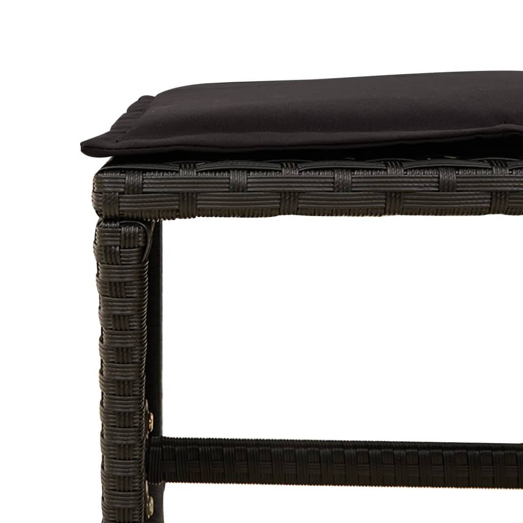 ComfortXL - Table et Chaises de Jardin Cube 8 Places, Rangement Optimisé, Résine et Coussins Noirs – ComfortXL Outdoor Living - Image 10