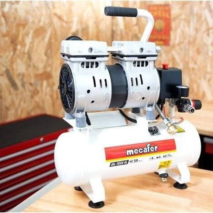 Mecafer - COMPRESSEUR DEBRUITE 6L 0,75HP SILTECH - MECAFER - 425513 MECAFER - Image 3