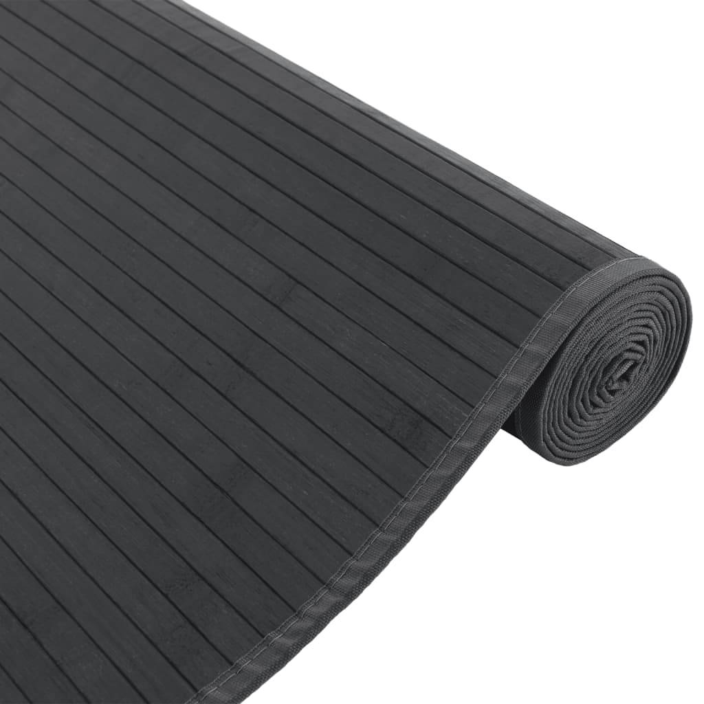 Tapis de Passage en Bambou Design Contemporain pour Bureau ou Couloir Gris 80x300 cm – ComfortXL Outdoor Living - Image 4