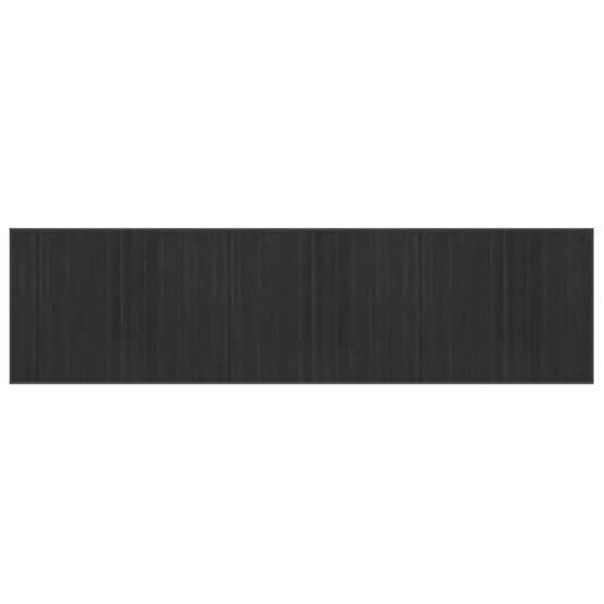 Tapis de Passage en Bambou Design Contemporain pour Bureau ou Couloir Gris 80x300 cm – ComfortXL Outdoor Living - Image 2