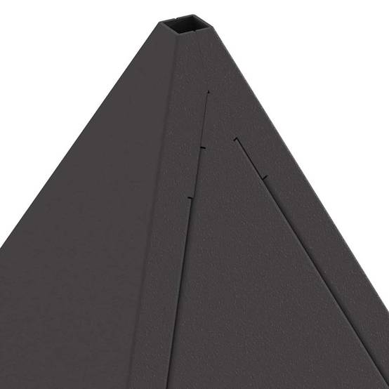 ComfortXL - Brasero pyramide foyer de jardin en acier design moderne 51 cm Noir – ComfortXL Outdoor Living - Image 5