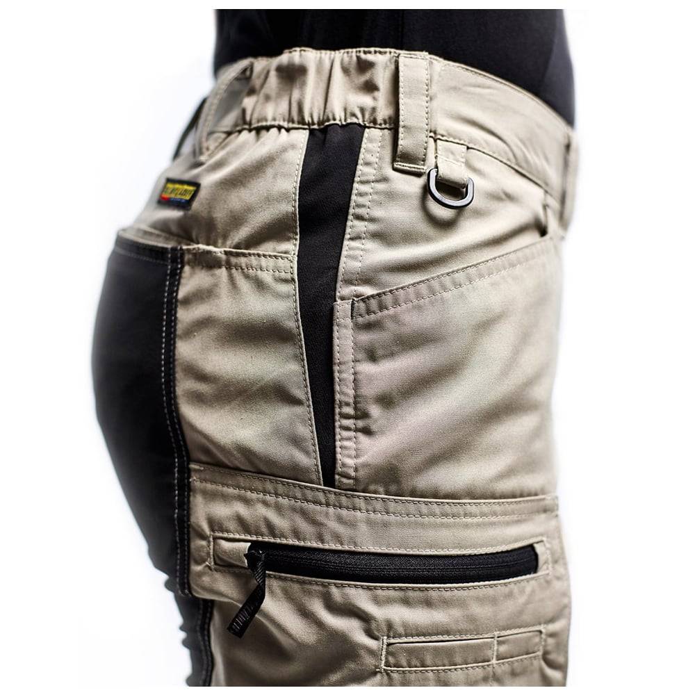 Short de travail femme Blaklader services stretch Beige / Noir 44 - Image 3