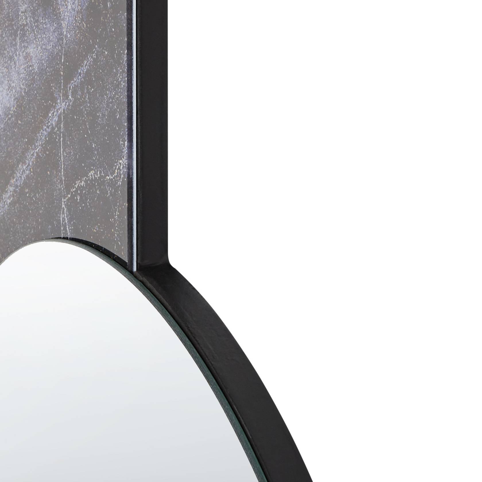 Beliani - Miroir Verre Violet SEUZEY - Beliani - Image 6