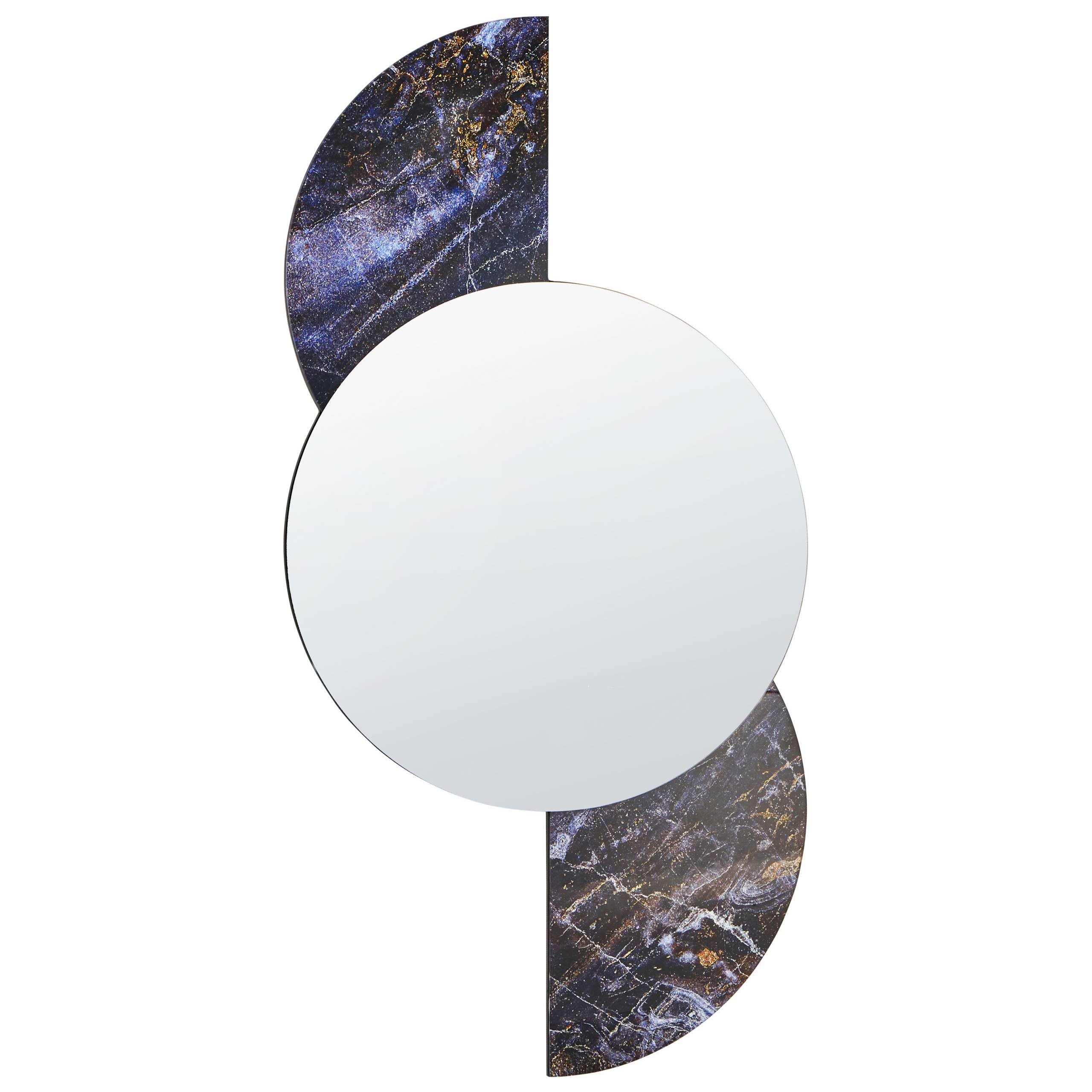 Beliani - Miroir Verre Violet SEUZEY - Beliani - Image 2