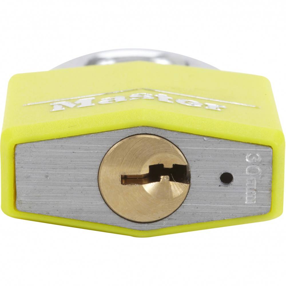Master Lock - Cadenas à clé MASTER LOCK aluminium, l.30 mm - Image 2