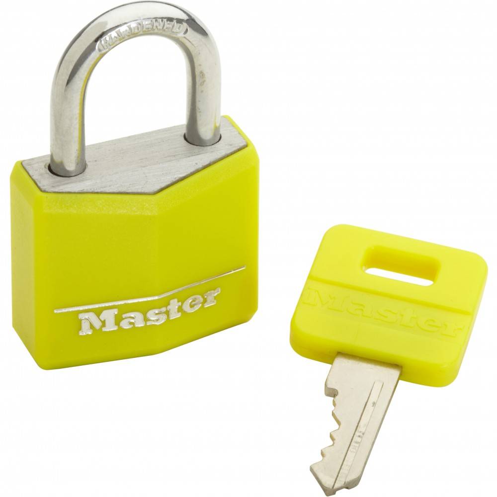 Master Lock - Cadenas à clé MASTER LOCK aluminium, l.30 mm - Image 1