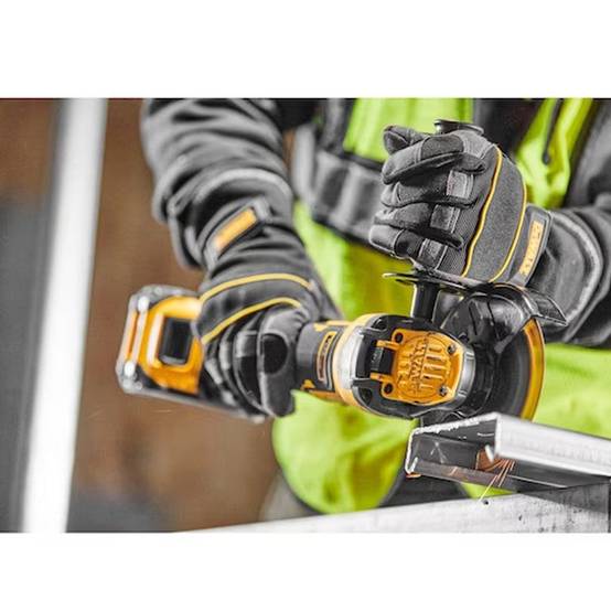 Meuleuse d'Angle à Vitesse Variable 125 mm XR 18V ADVANTAGE DEWALT 6Ah Li-Ion Brushless Interrupteur à Glissière - DCG409VST1-QW - Image 2