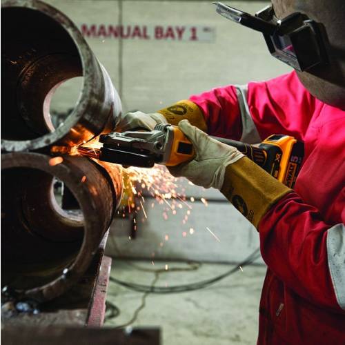 Meuleuse DEWALT 18V tête plate - Sans batterie ni chargeur - DCG405FN - Image 4