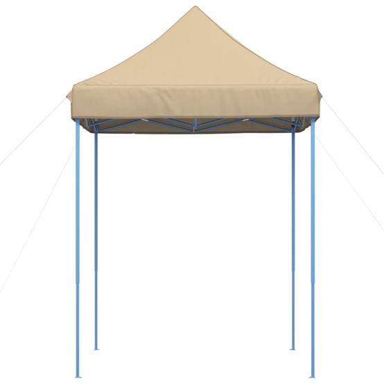 Barnum Pliant 2x2 m Acier Tente de Stand Pop-Up pour Marché et Plage Beige – ComfortXL Outdoor Living - Image 4