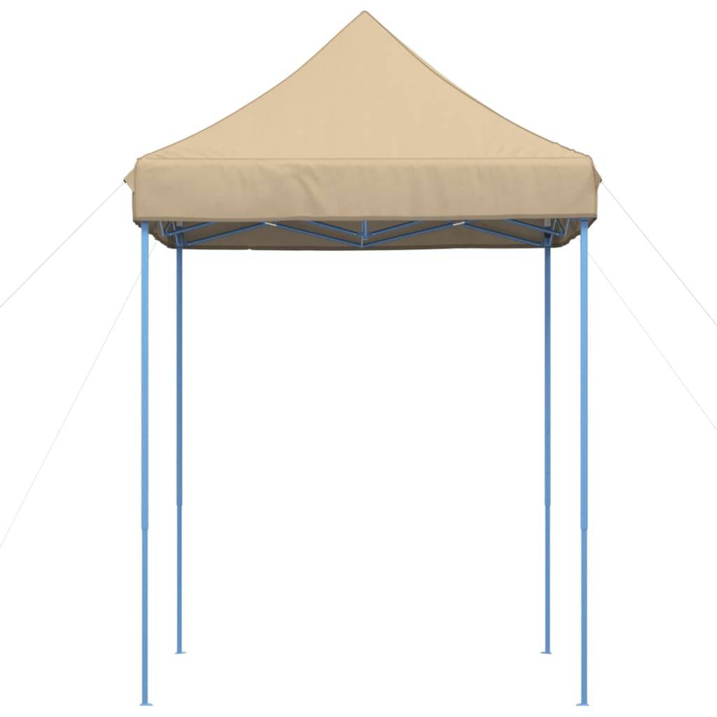 Barnum Pliant 2x2 m Acier Tente de Stand Pop-Up pour Marché et Plage Beige – ComfortXL Outdoor Living - Image 4