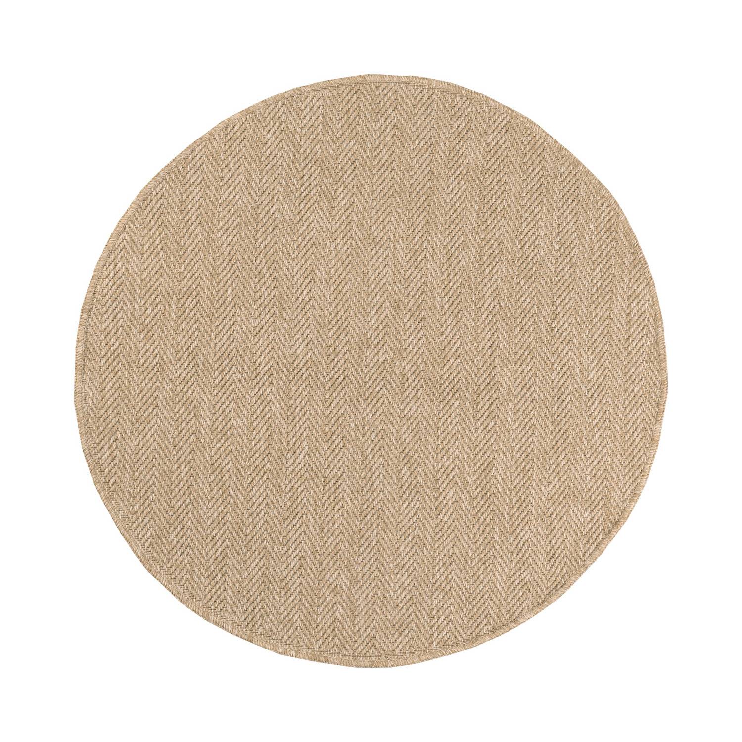 Autre - Tapis intérieur et extérieur naturel 160x160cm - Image 1