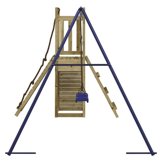 Aire de jeux d'extérieur - Jeu Plein air enfant bois de pin imprégné-JU1660 - Image 5