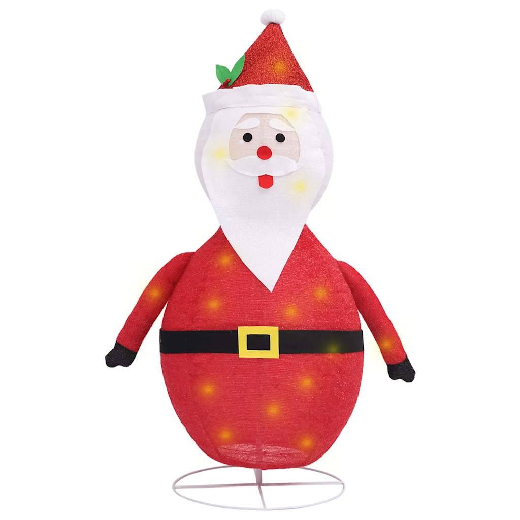 Vidaxl - Décoration de Noël Figurine Père Noël LED Tissu de luxe 60 cm vidaXL 328497 - Image 2