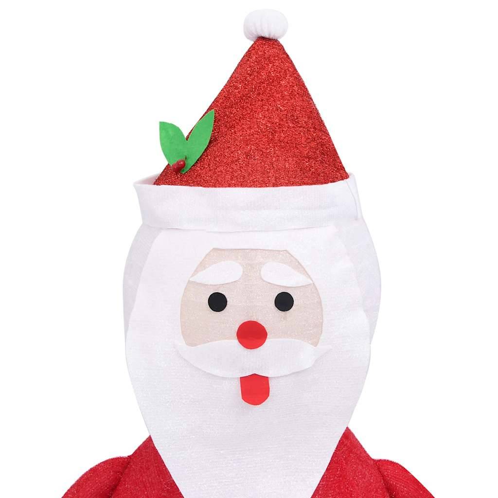 Vidaxl - Décoration de Noël Figurine Père Noël LED Tissu de luxe 60 cm vidaXL 328497 - Image 4