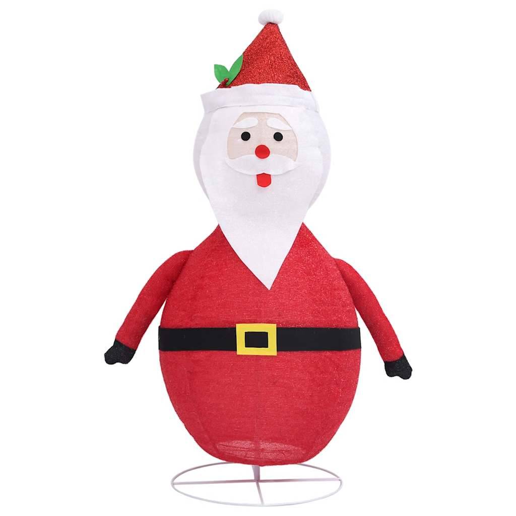 Vidaxl - Décoration de Noël Figurine Père Noël LED Tissu de luxe 60 cm vidaXL 328497 - Image 8