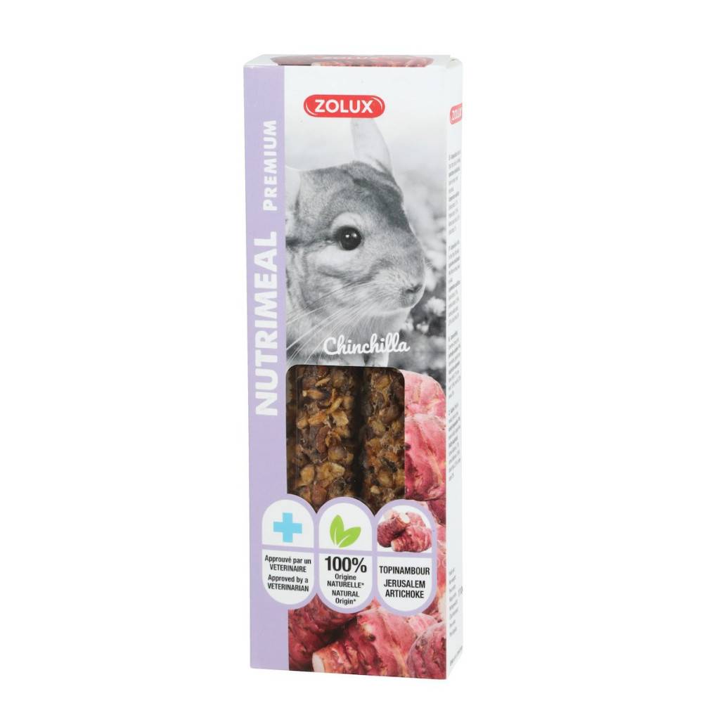 Zolux - zolux - Friandises 2 sticks premium topinambour pour chinchilla, pour rongeur - Image 1
