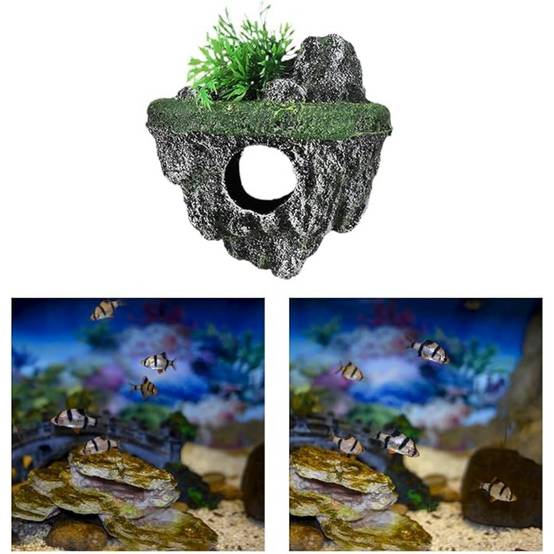 Roche Flottante Décor Aquarium - Image 3