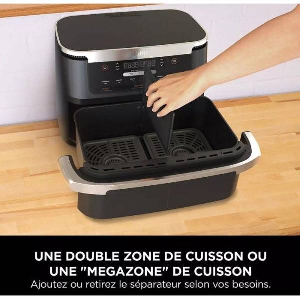Friteuse Electrique  sans huile NINJA - Foodi Max Dual Zone AF550EU - Capacité 6,6L - 2470W - Noir - Image 2