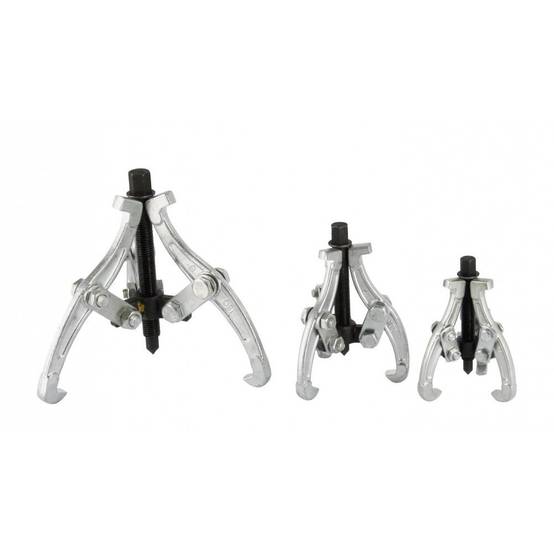 Euro Vanadium - Extracteur 3 griffes avec prise intérieure extérieure - Lot de 3