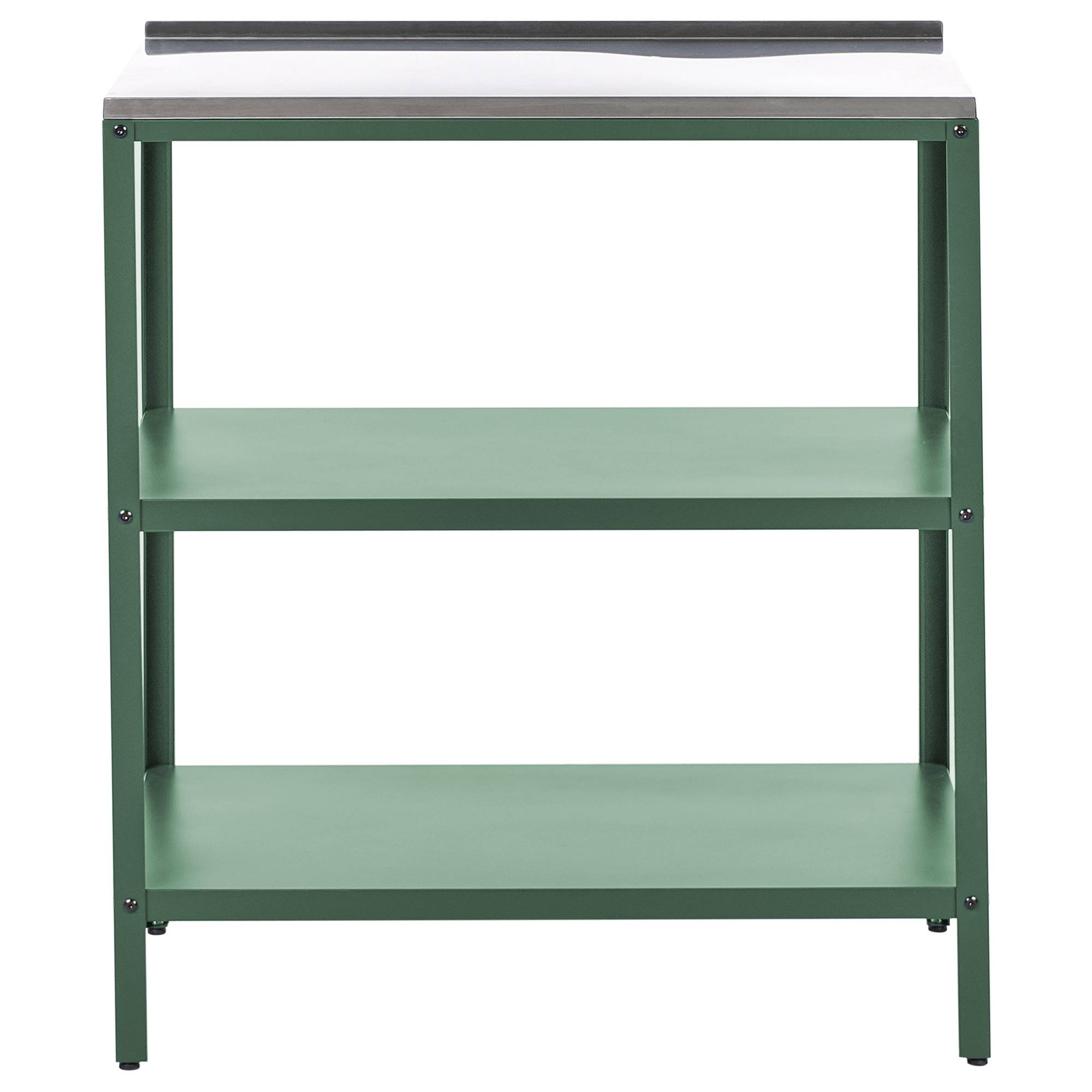 Beliani - Cuisine de jardin Acier Vert VILAMA - 80x50x44- Beliani - Image 8