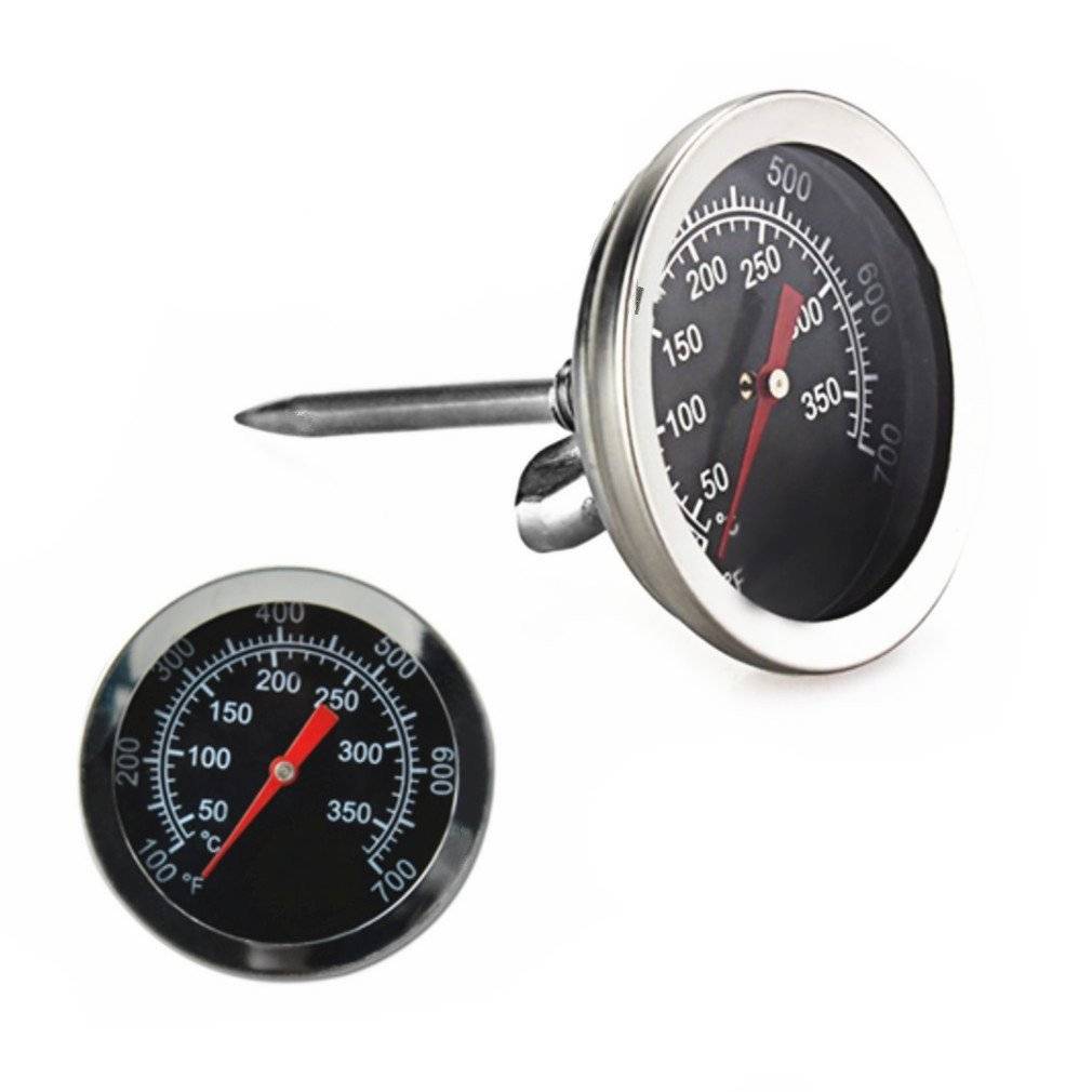 Thermomètre de four en acier inoxydable - Thermomètre de gril/fumée - 50-350 °C, 100-700 °F - 1 article-Lytech - Image 4