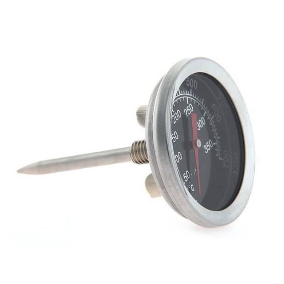 Thermomètre de four en acier inoxydable - Thermomètre de gril/fumée - 50-350 °C, 100-700 °F - 1 article-Lytech - Image 2
