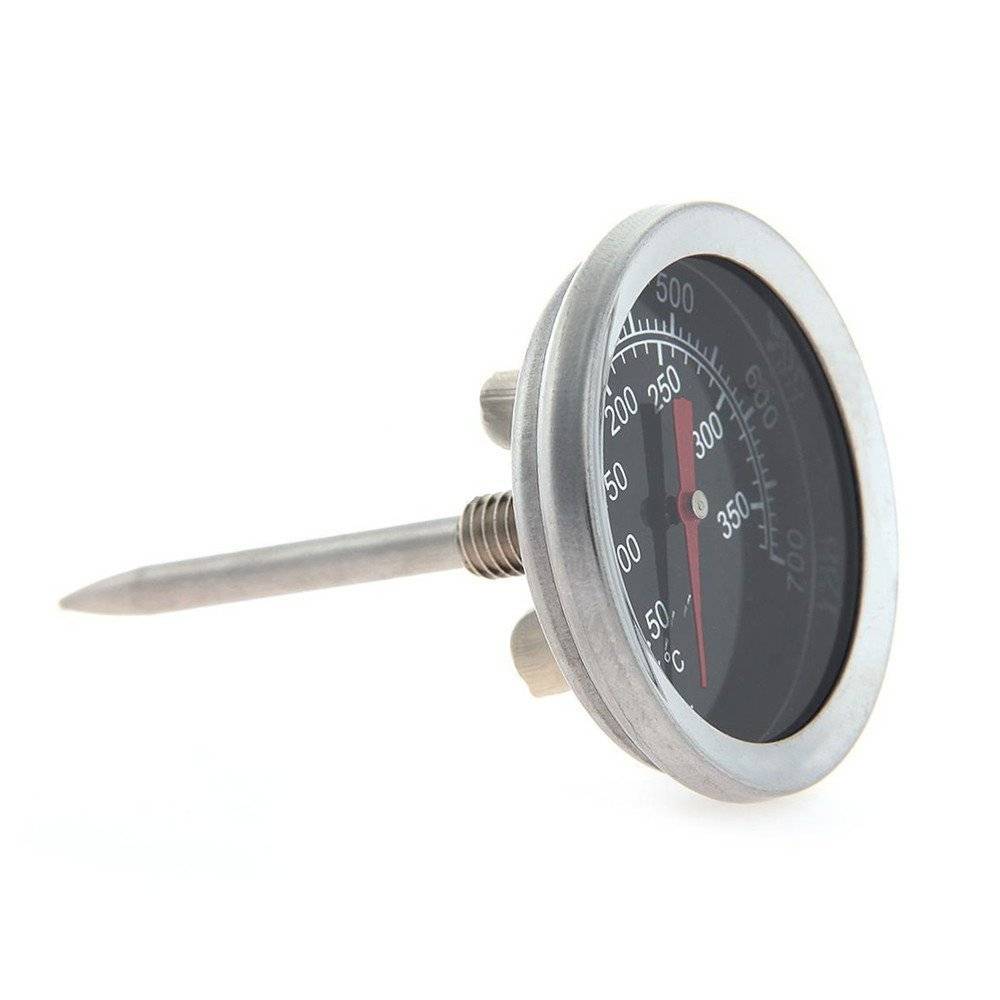 Thermomètre de four en acier inoxydable - Thermomètre de gril/fumée - 50-350 °C, 100-700 °F - 1 article-Lytech - Image 2