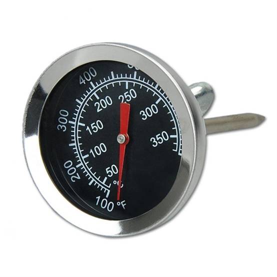 Thermomètre de four en acier inoxydable - Thermomètre de gril/fumée - 50-350 °C, 100-700 °F - 1 article-Lytech - Image 1