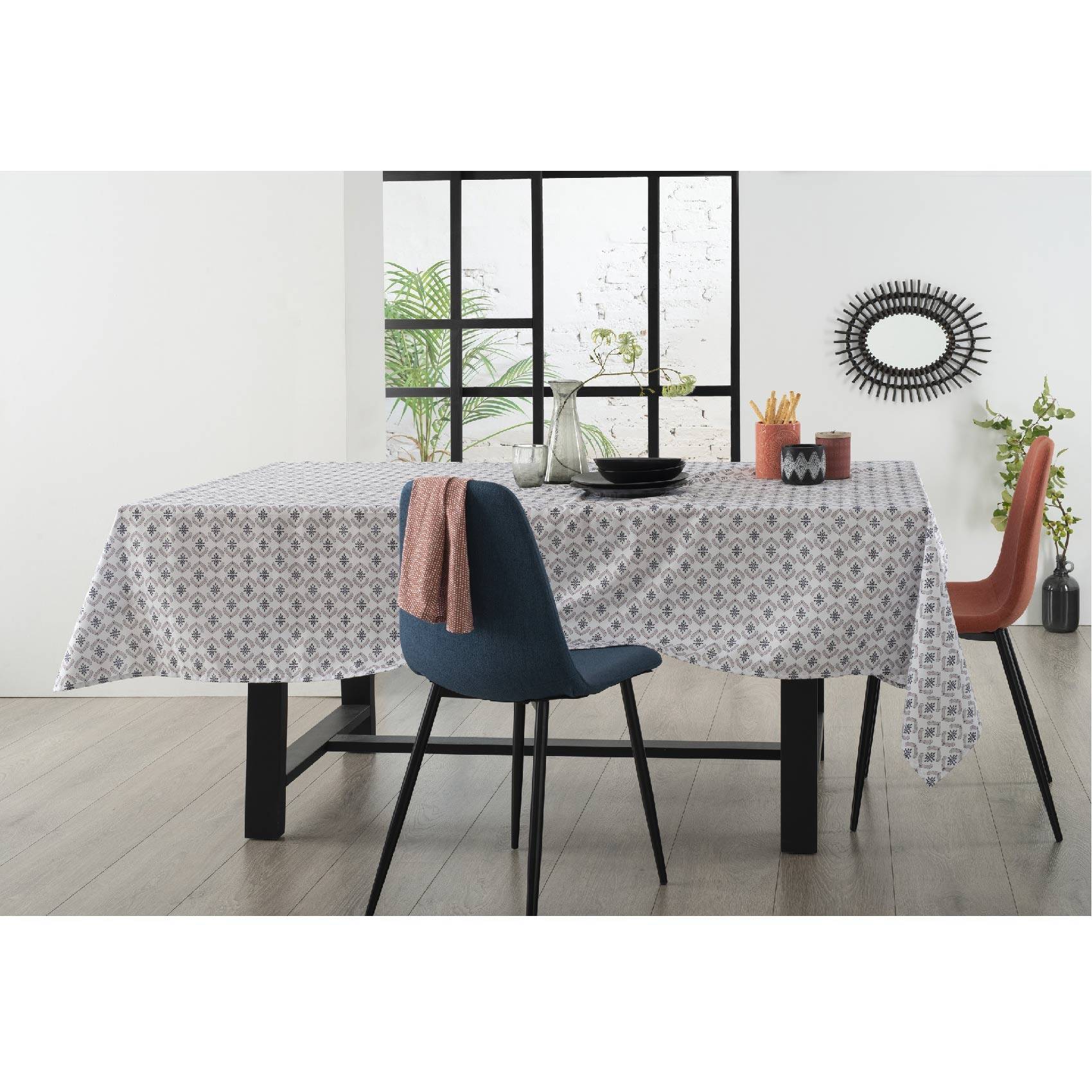 Nappe anti-tache tissu imprimé Hindi 140 x 240 cm - Image 4