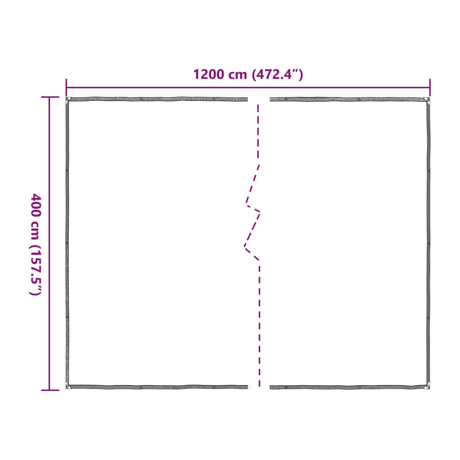 Vidaxl - Couverture pour plantes 4 x 12 m PE Translucide vidaXL 3429319 - Image 3