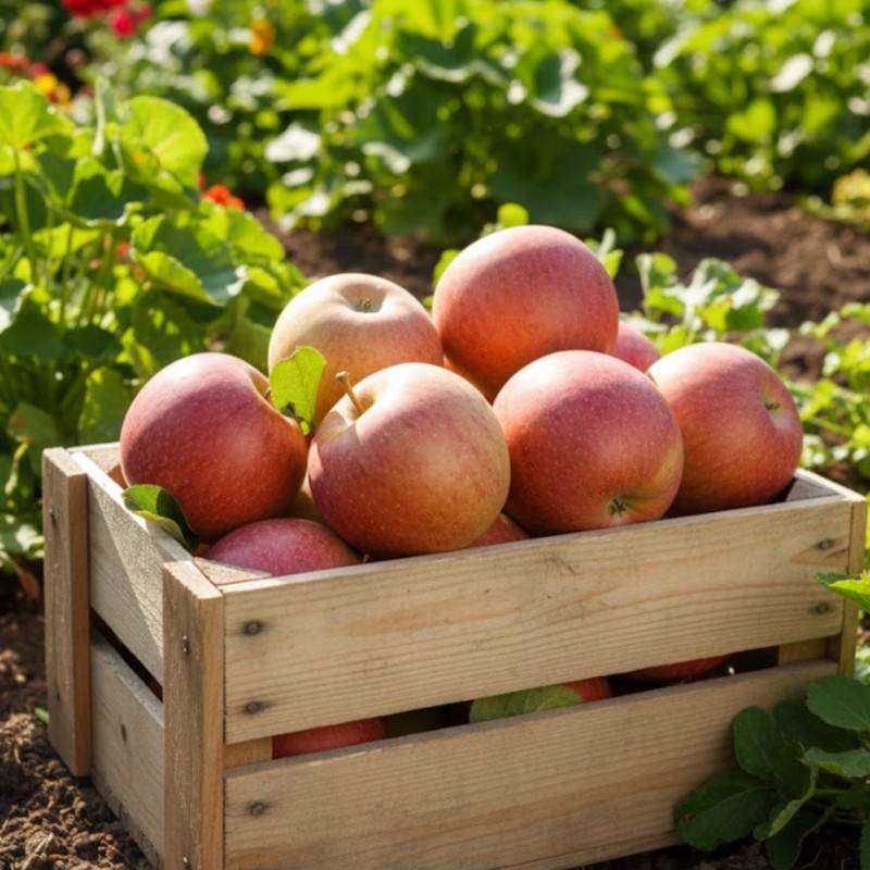 Pommier Rubinette® - Bon rendement - Pot de 10L - Gobelet 2 ans - 120/150 cm - De 3,00 m à 5,00 m - Image 2