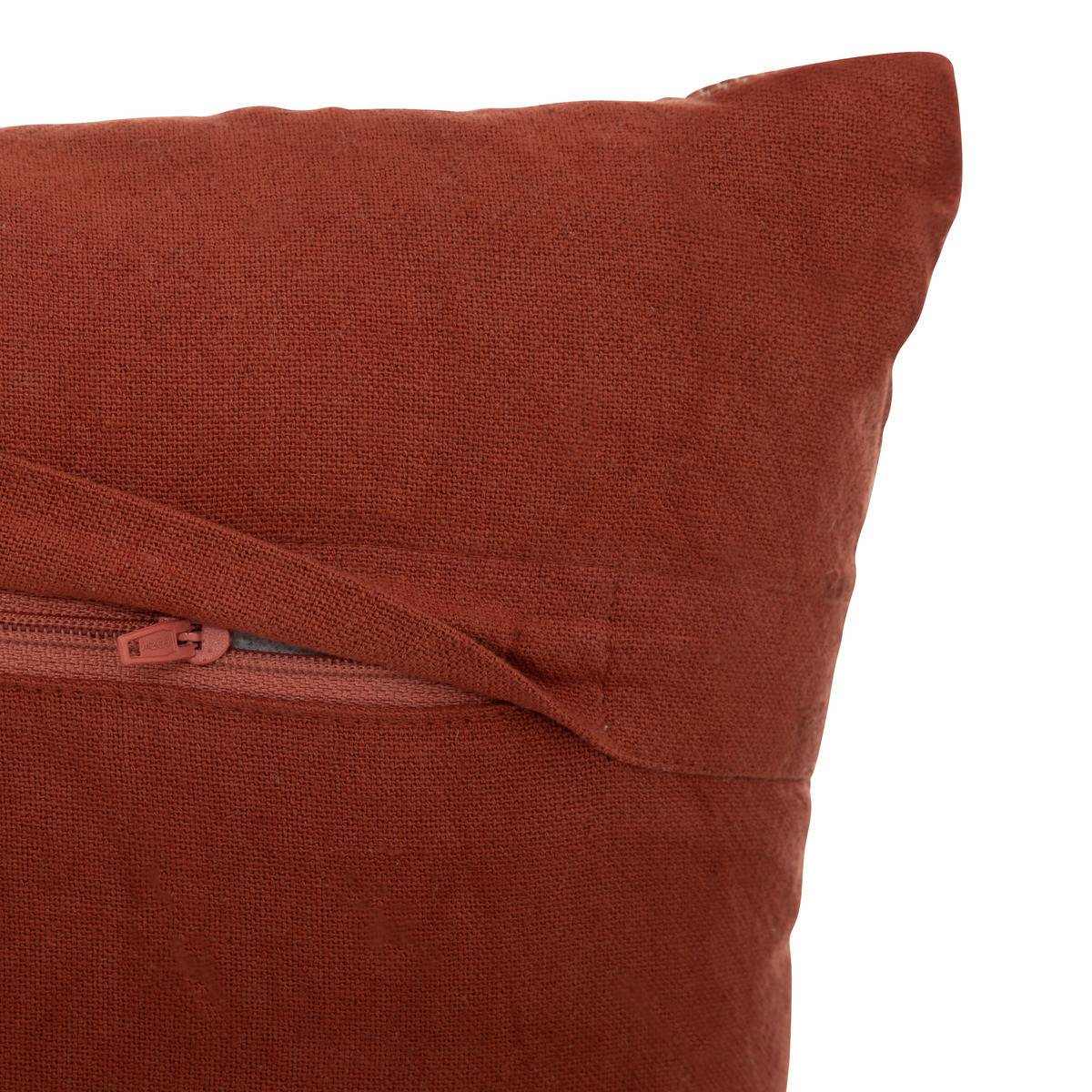 Coussin décoratif Terracotta Jacquard 30 x 50 cm - Image 3