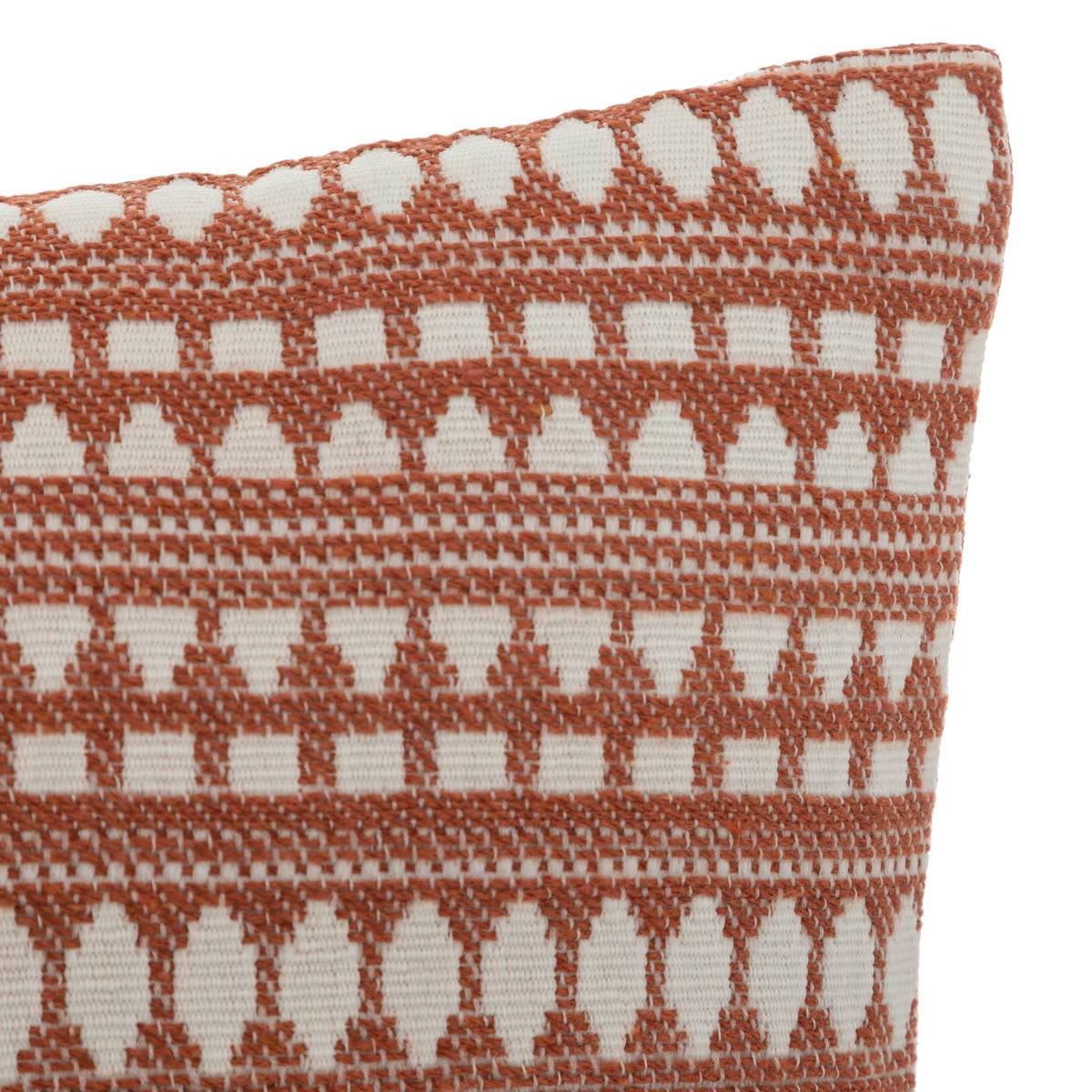 Coussin décoratif Terracotta Jacquard 30 x 50 cm - Image 2