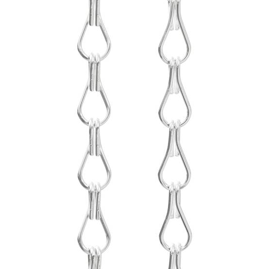 Moustiquaire - Filet de protection de porte à chaîne 56x202 cm aluminium MC101 - Image 4