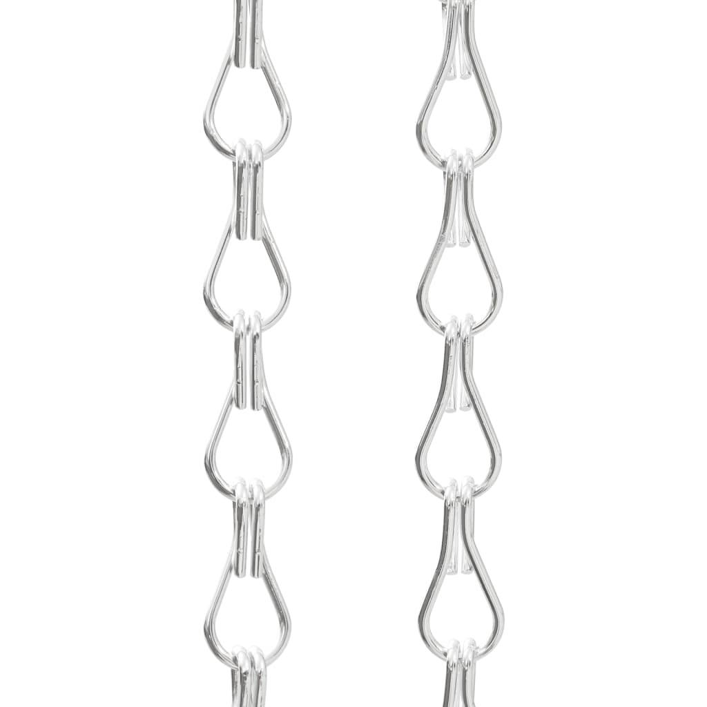 Moustiquaire - Filet de protection de porte à chaîne 56x202 cm aluminium MC101 - Image 4