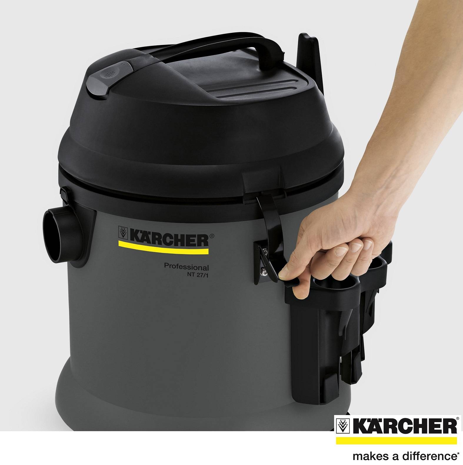 Aspirateur eau et poussières NT 27/1 1380 W avec accessoires - KÄRCHER - 14285000 - Image 2