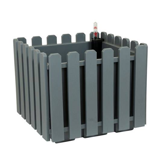 Bac à fleurs auto-arrosant design avec réservoir 2L - TERRE JARDIN - Image 1