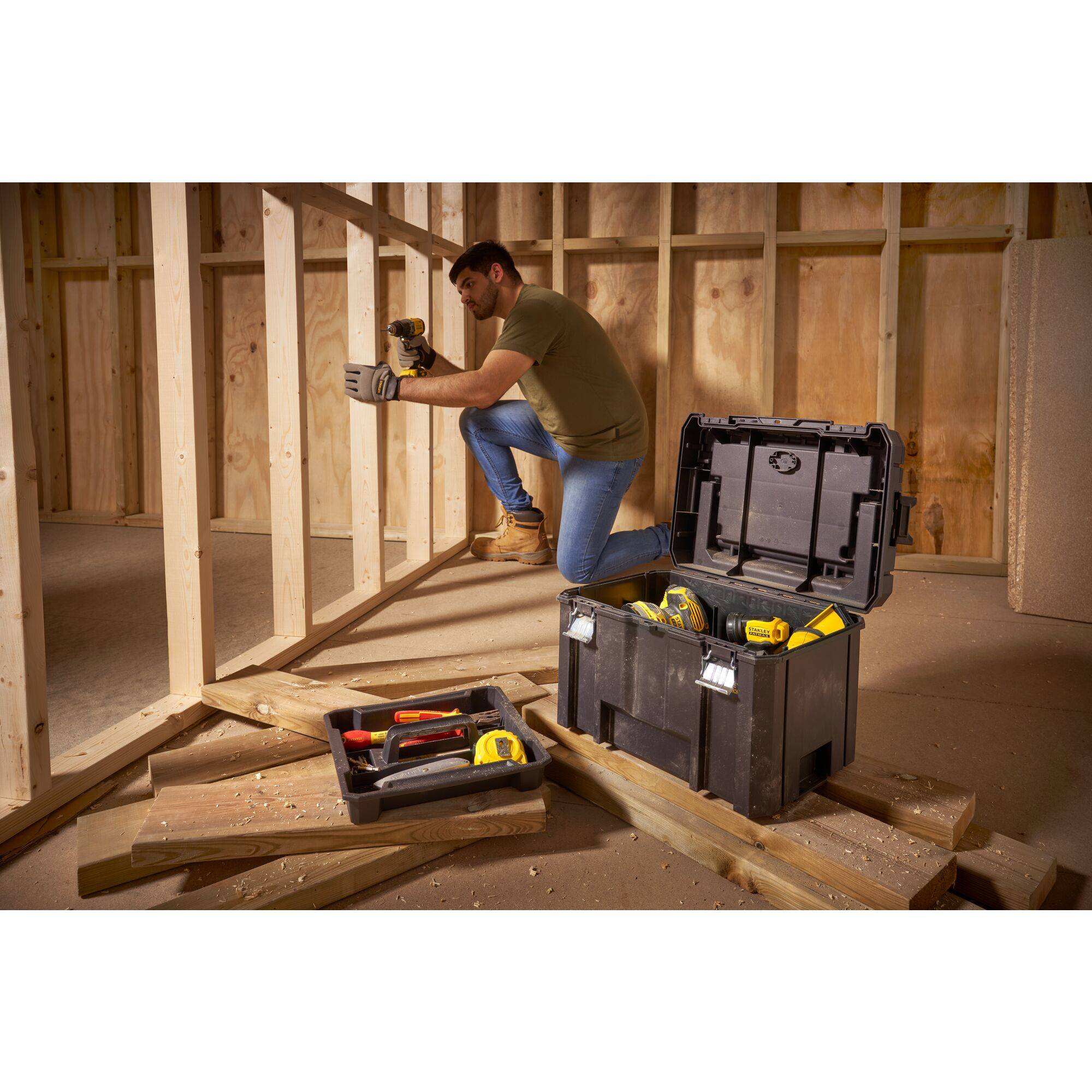 stanley - STANLEY FATMAX Coffre avec organiseur PRO-STACK - FMST1-75796 - Image 4