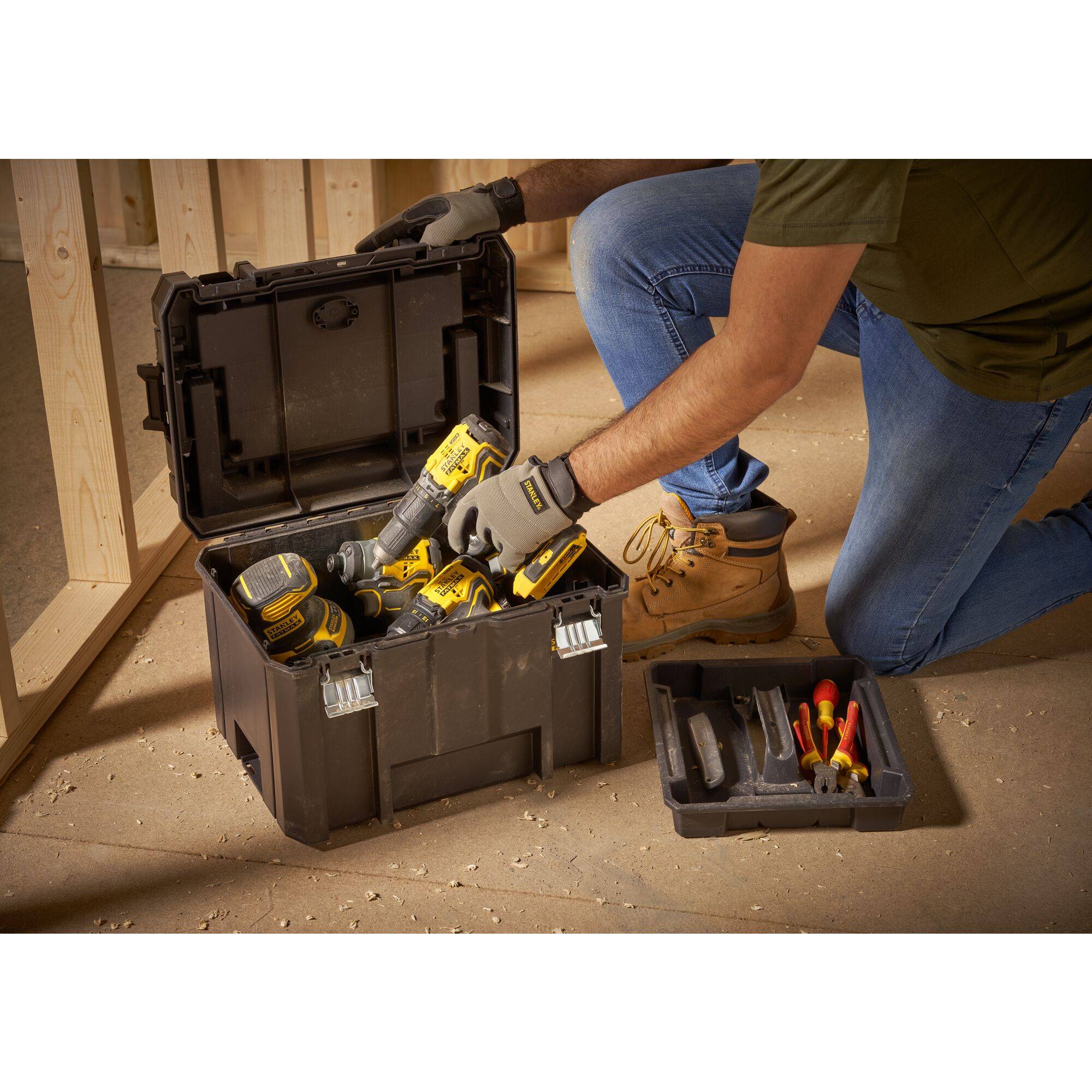stanley - STANLEY FATMAX Coffre avec organiseur PRO-STACK - FMST1-75796 - Image 6